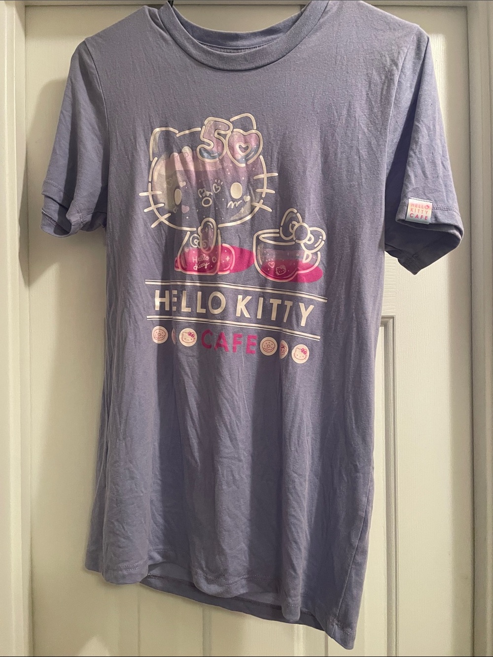 Small Hello Kitty 50th Anniversary Cafe T-Shirt
